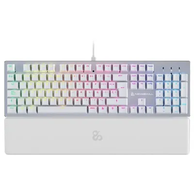 Newskill Serike V2 Teclado RGB Blanco NewSwitch Red