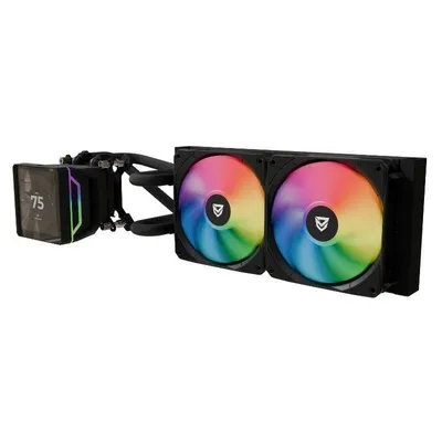 Nfortec Sedna 240 ARGB Refrigeración Líquida LCD 4'' Negra