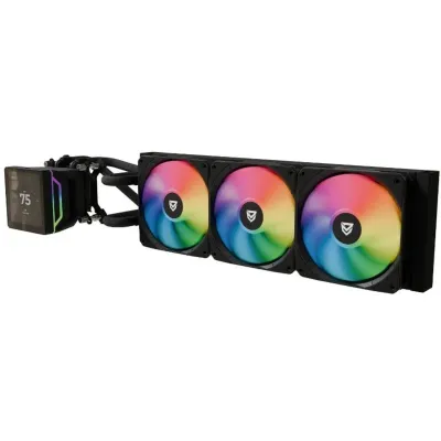 Nfortec Sedna 360 ARGB Refrigeración Líquida LCD 4'' Negro