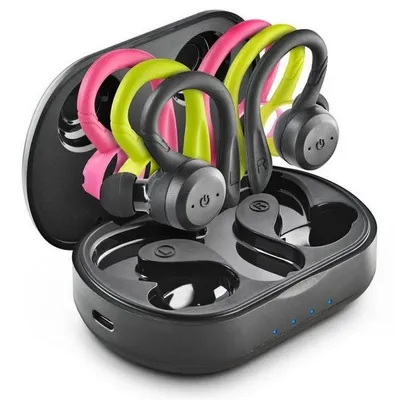 NGS Artica Jogger Auriculares Bluetooth Negro Estuche Carga