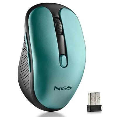 NGS Evo Rust Ice Ratón Inalámbrico Recargable 1600DPI Silencioso