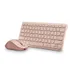 NGS Fantasy Kit Teclado+Ratón Rosa Recargable 12 Teclas