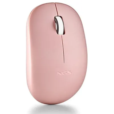 NGS FOG PRO Ratón Óptico Inalámbrico 1000 DPI Rosa