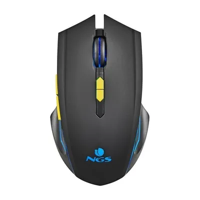 NGS GMX-200 Ratón Gaming Inalámbrico 3200 DPI LED Arcoiris