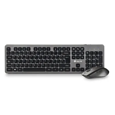 NGS Idol Teclado+Ratón Inalámbricos 2.4GHz 12 Teclas