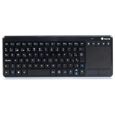 NGS TV Warrior Inalámbrico Teclado QWERTY Touchpad
