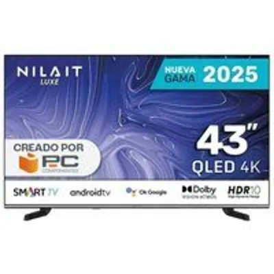 Nilait Luxe NI-43UB8001SE 43" QLED UltraHD 4K Smart TV