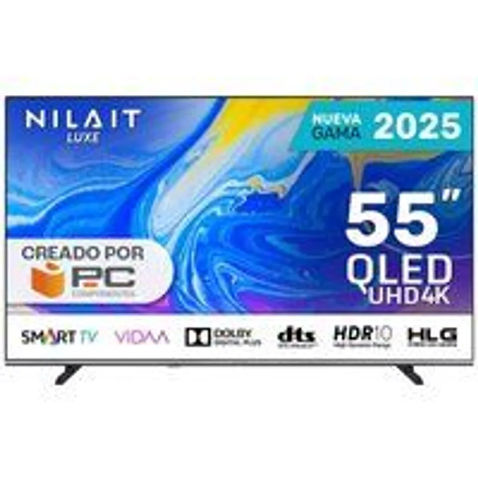 Nilait Luxe NI-55UD8004SE 55" QLED UltraHD 4K Smart TV VIDAA