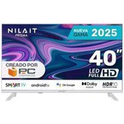 Nilait Prisma 40FC7002S 40" LED Frameless Full HD Smart TV White