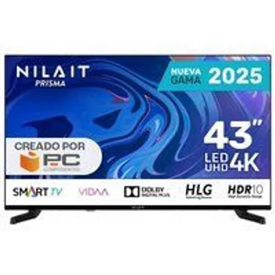 Nilait Prisma 43UD7004S 43" LED UHD 4K Smart TV VIDAA