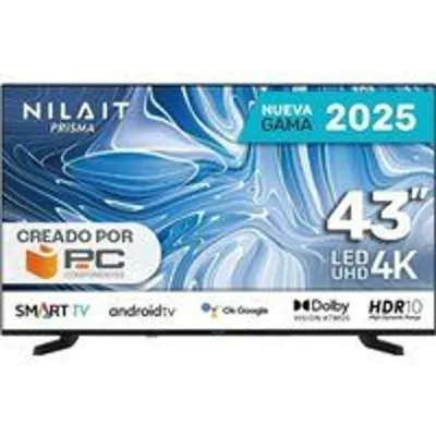 Nilait Prisma NI-43UB7001S 43" LED UHD 4K Smart TV