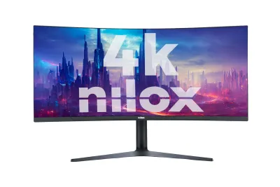 Nilox Monitor 34" NXM344KD11 UltraWide 4K Curvo 144Hz 2HDMI 2DP 1MS