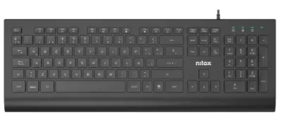 Nilox NXKBE000014 Teclado Oficina USB Español Negro