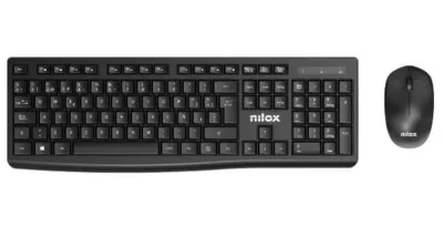 Nilox NXKMWE012 Kit inalámbrico teclado y ratón Español