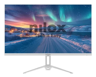Nilox NXM24FHD100W pantalla para PC 60,5 cm (23.8") 1920 x 1080 Pixeles Full HD LED Blanco