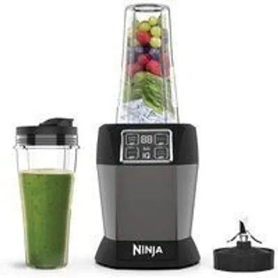 Ninja BN495EU Batidora de Vaso Individual con Auto-IQ 1000W