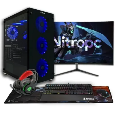 NitroPC Pack Diamond i7-12700KF 32GB 2TB SSD RTX4060+27"