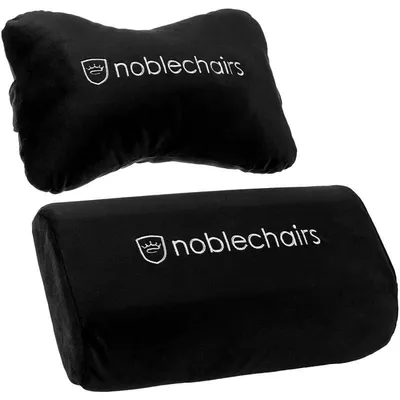 Noblechairs Set de Almohadas para Sillas de Juego Epic/Icon/Hero Negro