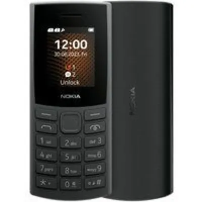 Nokia 105 4G Dual SIM Bluetooth 4,57cm 1450mAh MicroSD FM Linterna Carbón vegetal