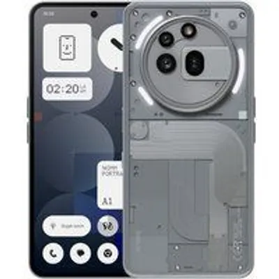 Nothing Phone (3a) Pro Smartphone 12/256GB 6.8" AMOLED FHD+ 120Hz 50MP 5000mAh 45W Android 15 Gris