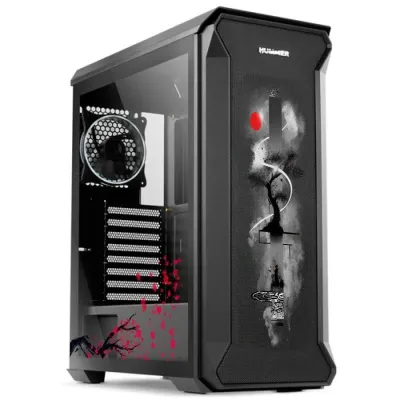 Nox Hummer Quantum Cristal Templado USB 3.0 ARGB Japón