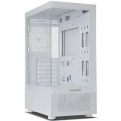 Nox Hummer Vision Midi Tower Cristal Templado USB 3.0 Blanca
