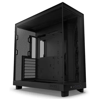 NZXT H6 Flow Mid Tower Negra Cristal Templado USB-C