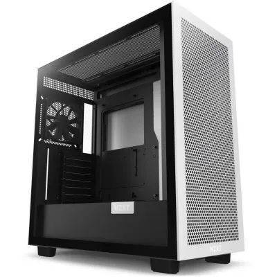 NZXT H7 Flow Caja Templada USB 3.2 Blanca/Negra