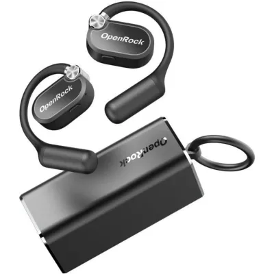Openrock Air Conduction X Auriculares Inalámbricos Deportivos Negro