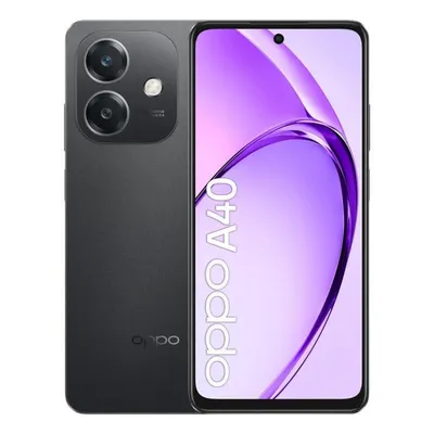 OPPO A40 4GB 128GB 6.67" LCD 90Hz 4G Dual SIM NFC IP54 Batería 5100mAh Android 14 Negro
