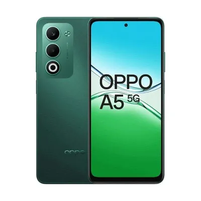 Oppo A5 5G 4GB 128GB 6.67" LCD 120Hz 4G Dual SIM Cámara 50MP IP65 Carga Rápida Android 15 Verde