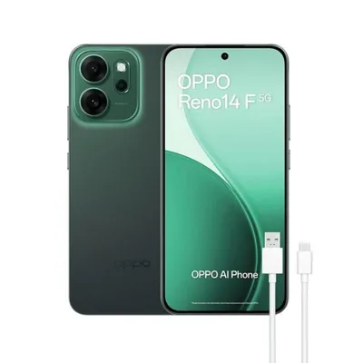 Oppo Reno14 F 8GB 256GB 6.57" AMOLED 5G Triple Cámara 6000 mAh IP68 ColorOS Verde
