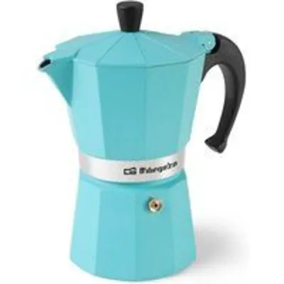 Orbegozo KFV 645 Cafetera Italiana 6 Tazas Menta