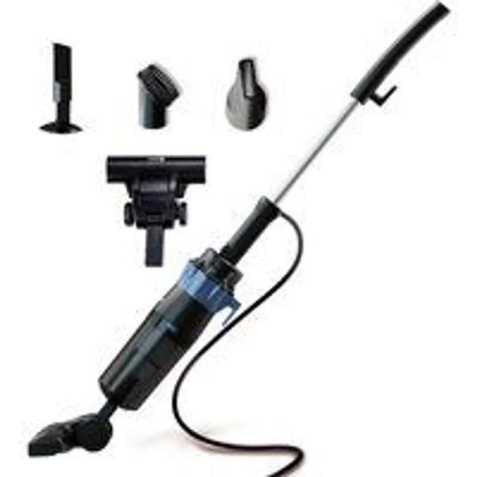 Origial CycloneClean 600W Aspirador Escoba con Cable 2 en 1 600W Negro