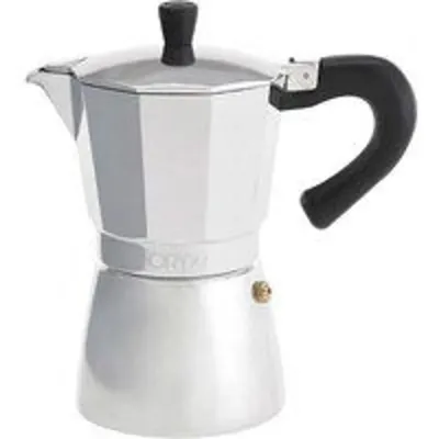 Oryx Cafetera Italiana 6 Tazas Plata