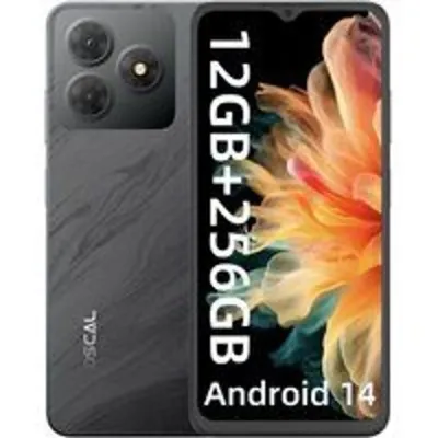 OSCAL Flat 2 4/256GB Negro Libre