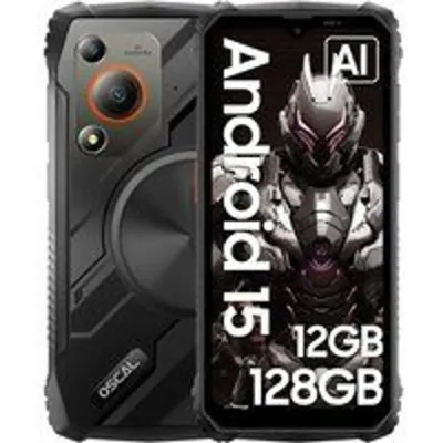 OSCAL Marine 1 Smartphone Robusto 6.56" 4GB/128GB Dual SIM 5100mAh Android 15 Negro
