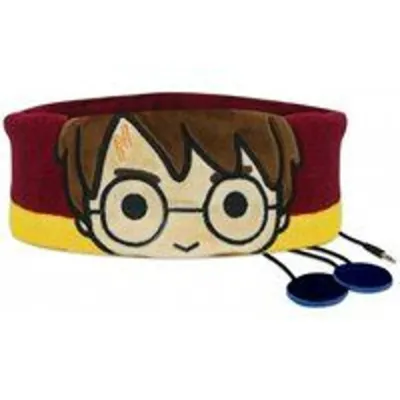OTL Technologies Auriculares Infantiles Planos con Banda Ajustable Lavable Harry Potter