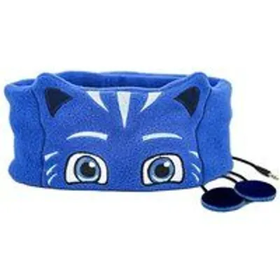 OTL Technologies Auriculares Infantiles Planos con Banda Ajustable Lavable Gatuno Pjmasks Catboy