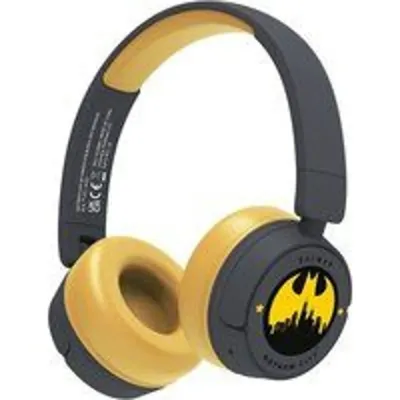 OTL Technologies Batman Gotham City Auriculares Infantiles Inalámbricos Plegables