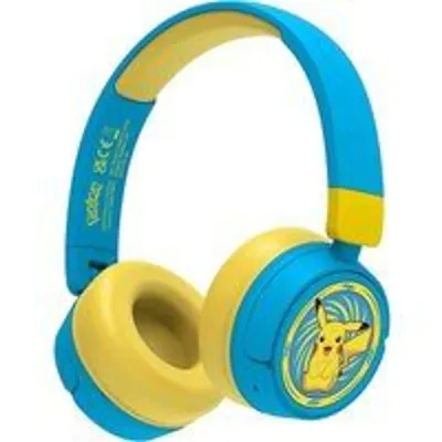 OTL Technologies Pokemon Pikachu Auriculares Infantiles Inalámbricos Plegables