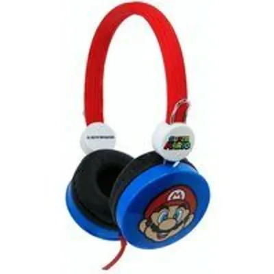 OTL Technologies Super Mario Auriculares Infantiles Azul/Rojo