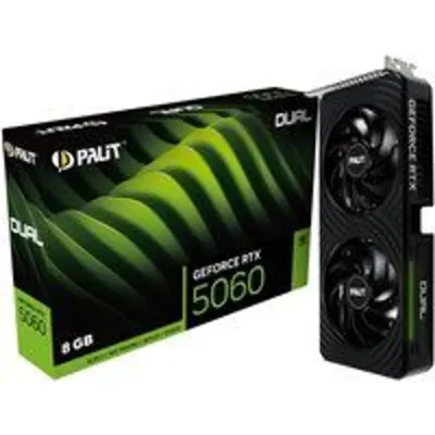 Palit GeForce RTX 5060 Dual 8GB GDDR7 Reflex 2 RTX AI DLSS4