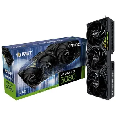 Palit GeForce RTX 5080 GamingPro 16GB GDDR7 DLSS4 Reflex 2