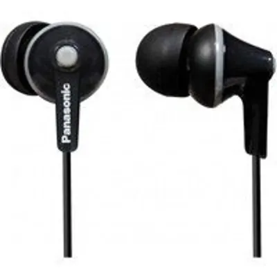 Panasonic RP-HJE125E-K Auriculares Negros