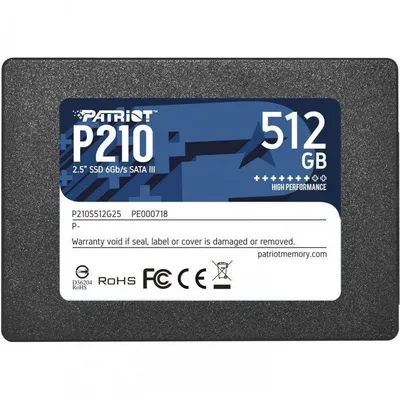 Patriot P210 2.5" SSD 512GB SATA 3