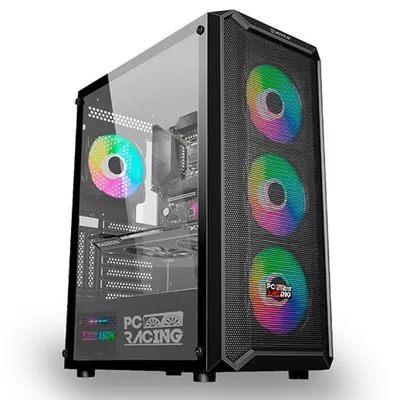 PC Racing AMD Ryzen 5 5600G 16GB 500GB SSD RTX 3060