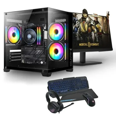 PC Racing AMD Ryzen 7 8700G 32GB/2TB HDD+SSD RTX 3060 24" FHD