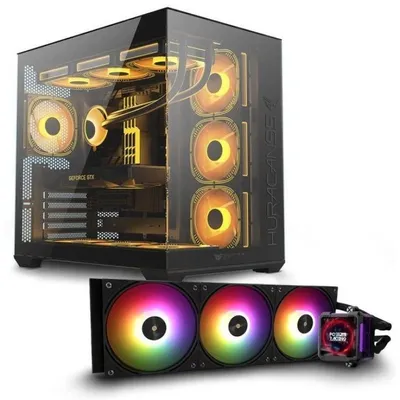 PC Racing AMD Ryzen 9 9950X3D 32GB 2TB SSD RTX 5060 Ti Windows 11 Pro