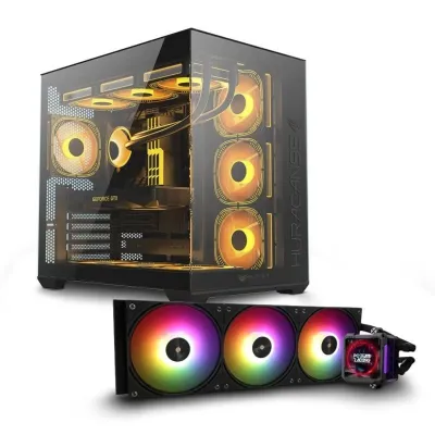 PC Racing D5 Highlander Ryzen 7 9800X3D 32GB 2TB SSD RX 9070